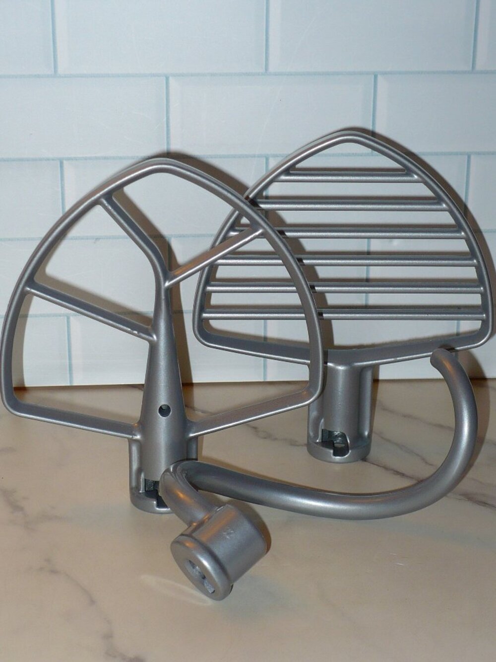 Kitchen Aid Stand Mixer Replacement Attachments Pastry Blender Dough Hook 3pc